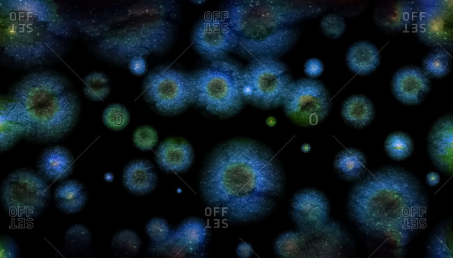 Multiverse, conceptual illustration.