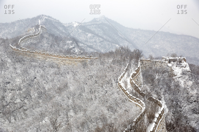 The Great Wall in winter
