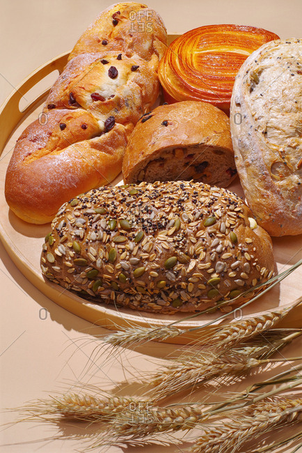 Wheat bread and rolls