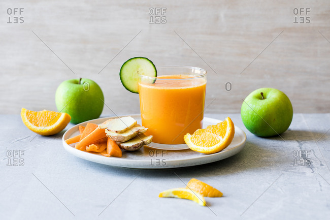 Freshly squeezed juice