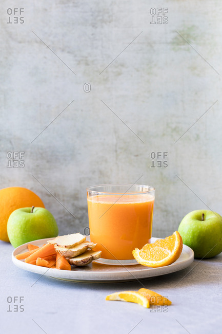 Freshly squeezed  fruit juice