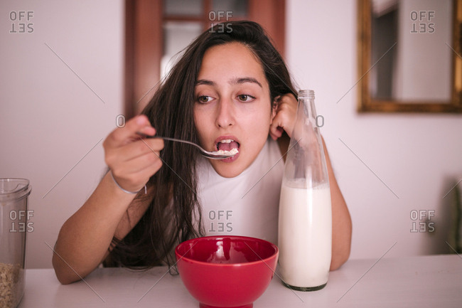 Teen Girls Milk