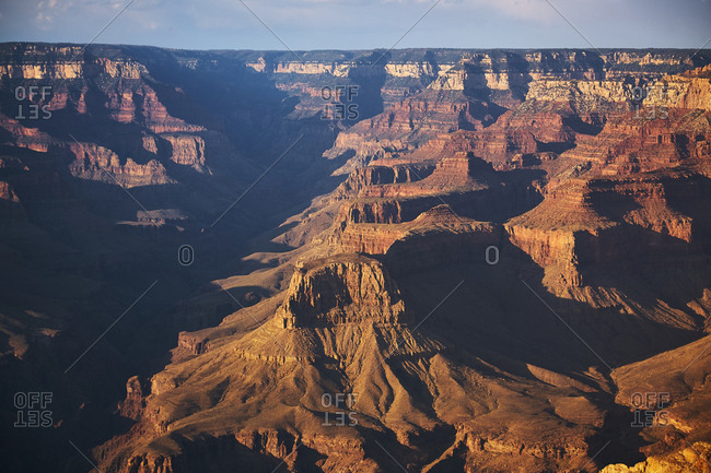 Views from the South Rim of the Grand Canyon one of the wonders of the