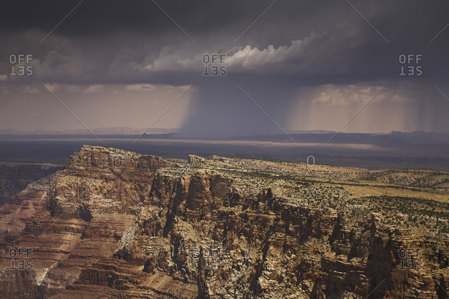 Views from the South Rim of the Grand Canyon one of the wonders of the