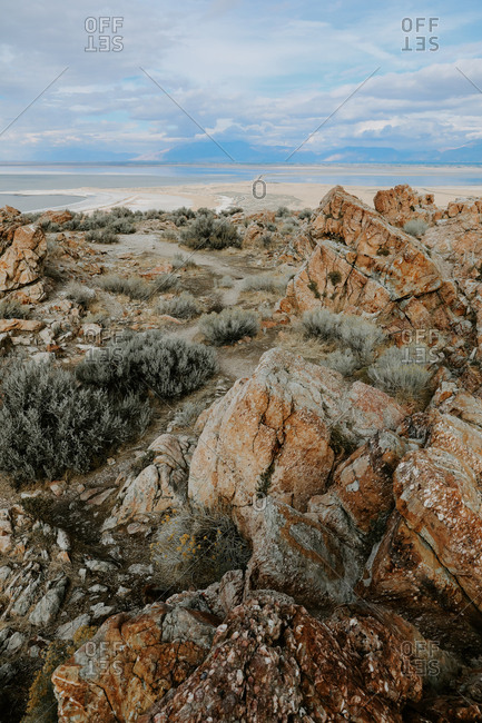 Desert tones in Antelope Island