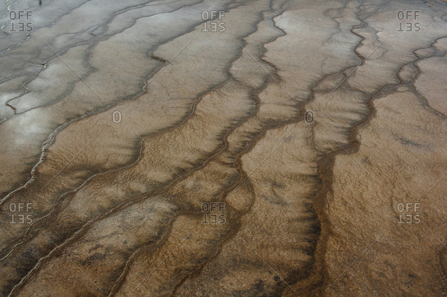 Close-up of arid landscape - Offset