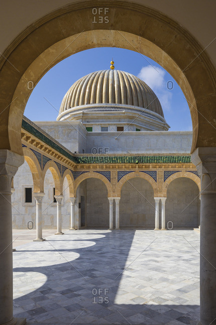 Tunisia, Monastir, Bourguiba mausoleum - Offset