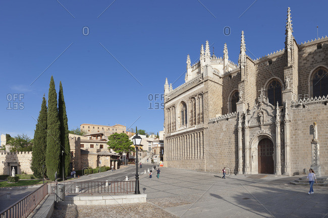 April 18, 2017: Monastery of san juan de los reyes, Toledo, kastilien-la mancha, spain