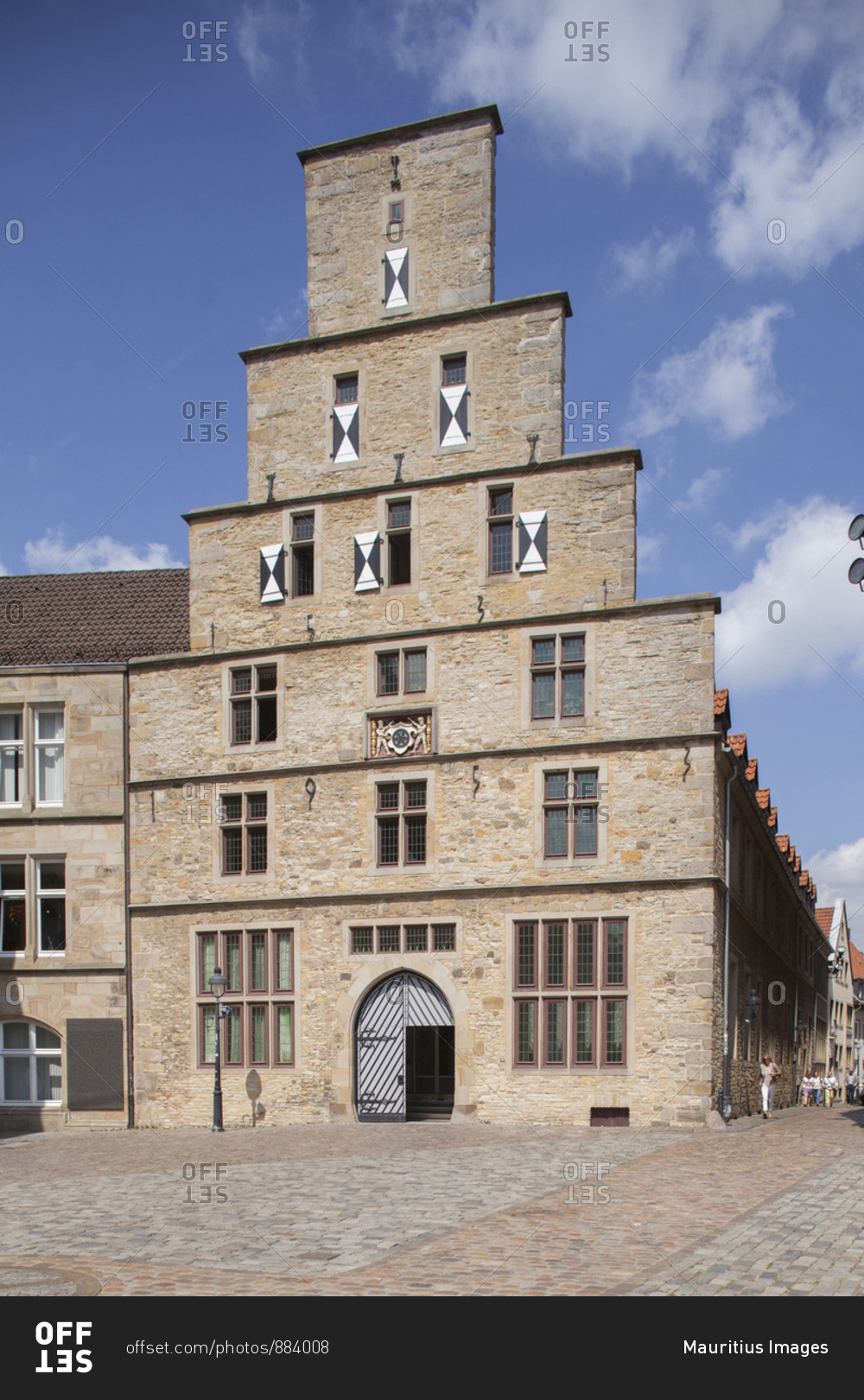 July 31, 2014: Historical Gabled House Stadtwaage On The Market Square ...