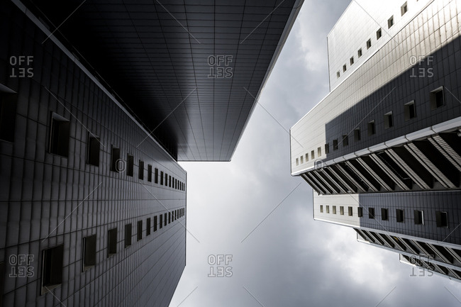 Tower blocks in Marzahn, Berlin, Germany
