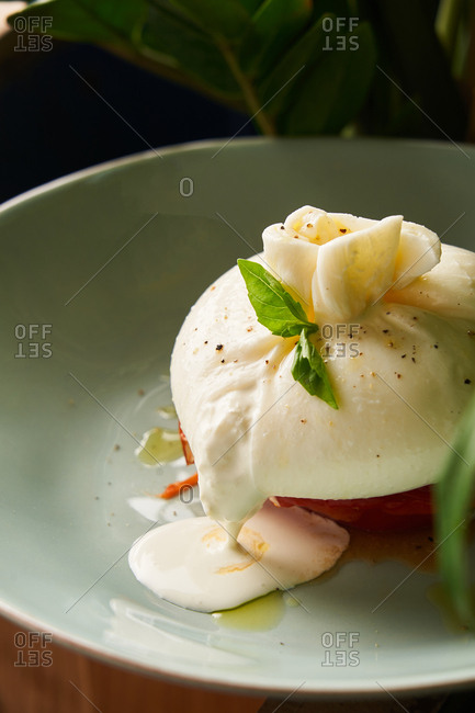 Gourmet poached egg dish