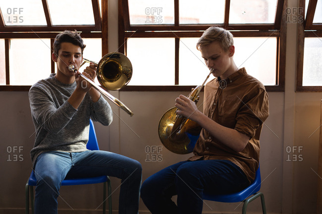 Trombone Stock Photos Offset