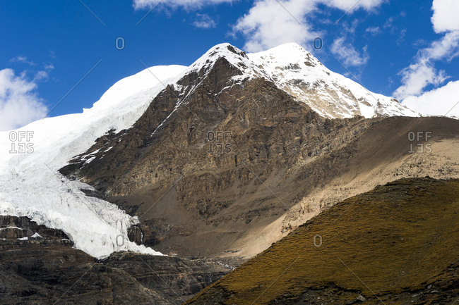 Tibet, scenery at Karo La Pass