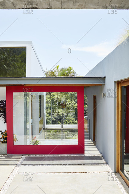 Sliding Glass Doors Stock Photos Offset