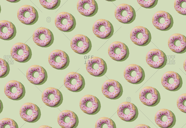 donut pattern stock photos - OFFSET