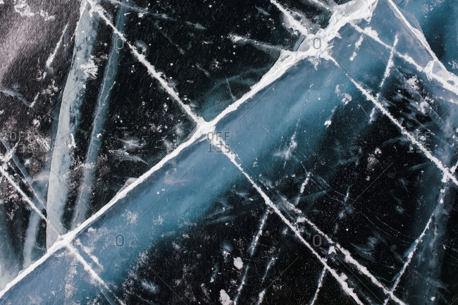 cracked ice background