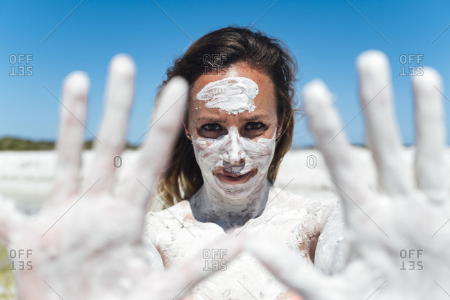 Women Covered In Mud Women Covered In Mud
