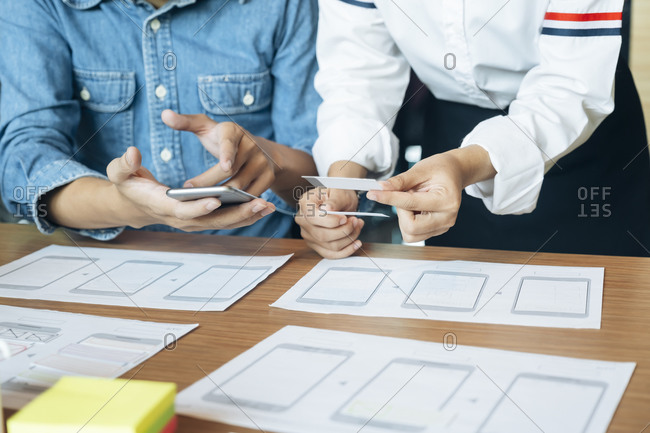 Ux ui and programming development technology.