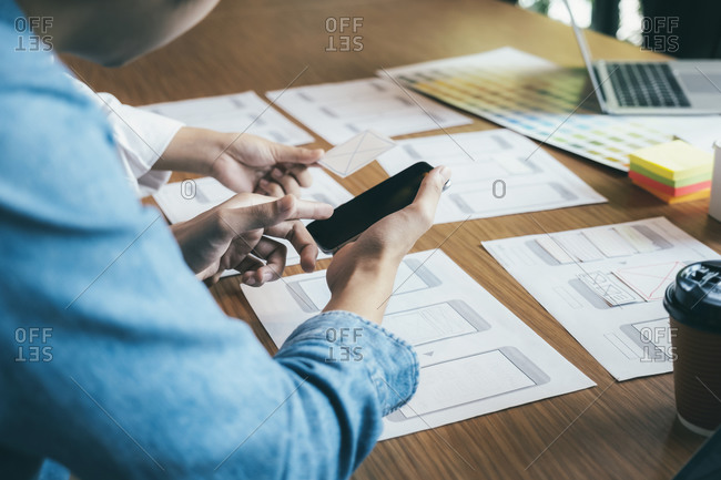 Ux ui and programming development technology.