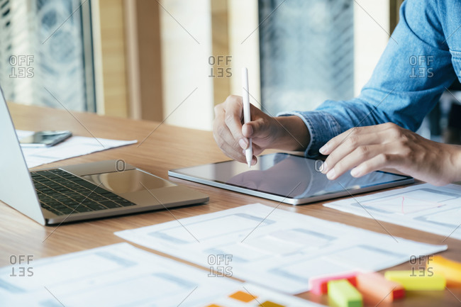 Ux ui and programming development technology.