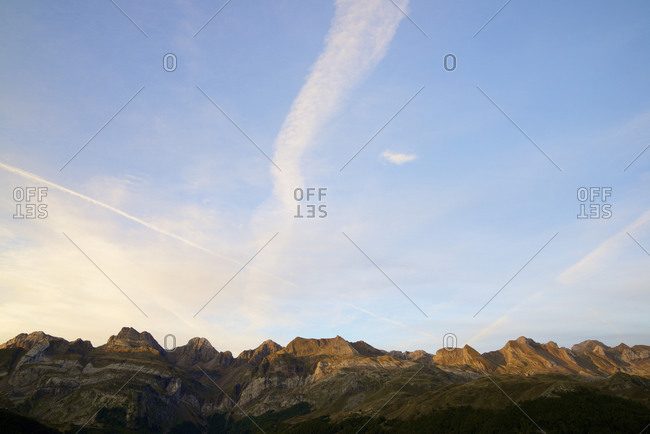 Sunrise in Canfranc Valley - Offset