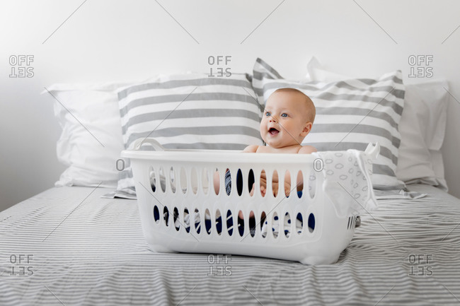 laundry basket baby bed