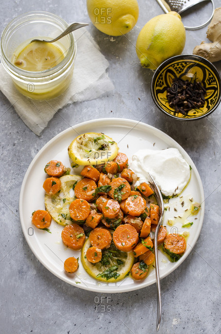Moroccan carrot salad - Offset Collection