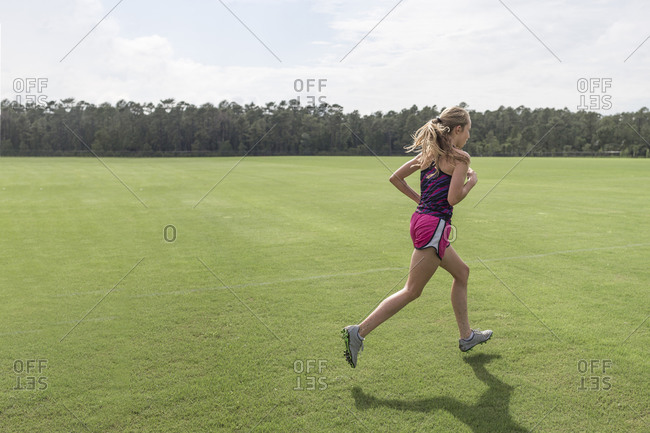 Girl Running