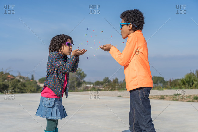 Black Twin Girls Stock Photos Offset