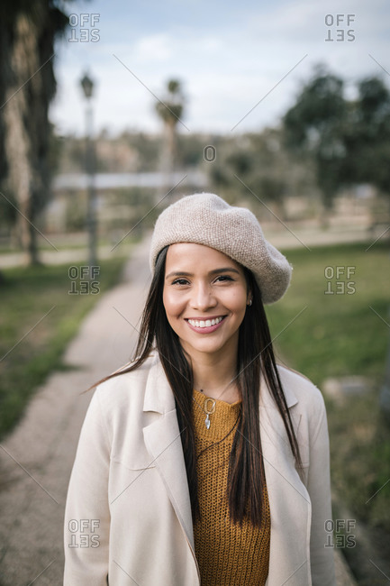 Teenage girl on veranda - Offset stock photo - OFFSET