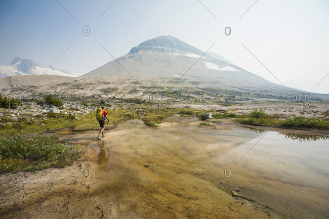 Hiking in Athelney Pass, British Columbia, Canada
