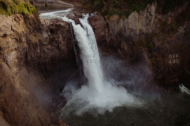Snoqualmie Falls in Washington State, USA