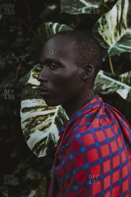 Maasai Man In Traditional Clothes Photograph by Cavan Images