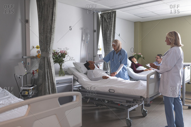 hospital bed stock photos - OFFSET