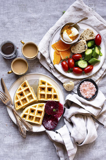 Sweet and Savory Breakfast Board