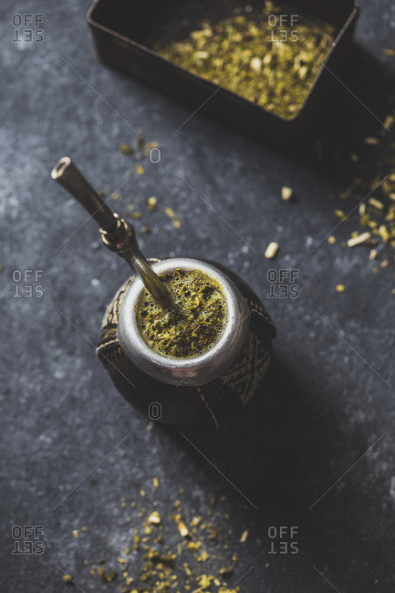 yerba mate stock photos - OFFSET