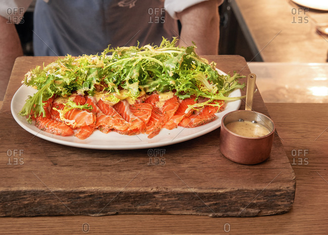 Salmon Gravlax Stock Photos Offset