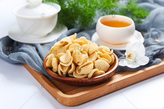 Traditional snack millet pancake