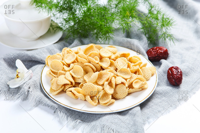 Traditional snack millet pancake