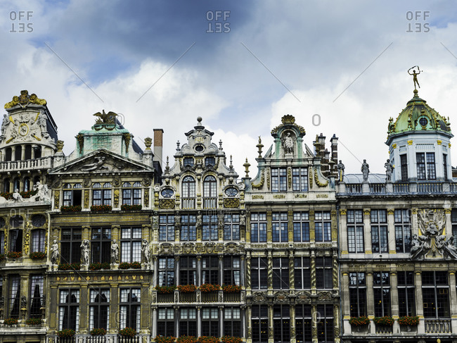Brussels Grand Place, City of Brussels in Belgium
