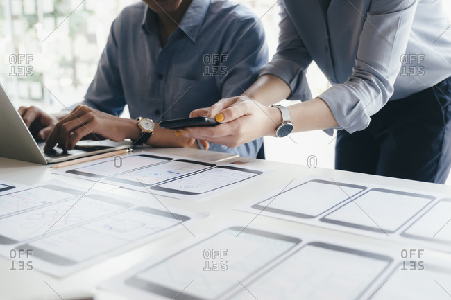 UX UI and Programming development technology.