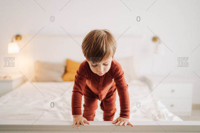 Edge Of Bed Stock Photos OFFSET