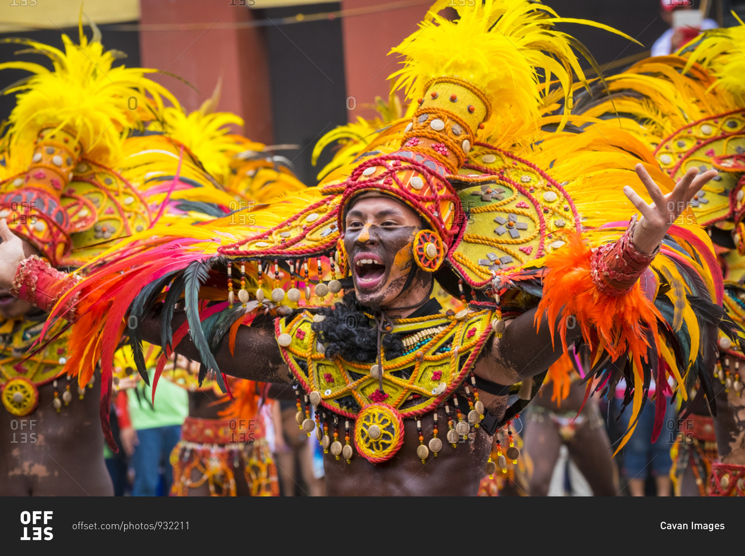 Iloilo City, Western Visayas, Philippines - January 25, 2015: Ati ...