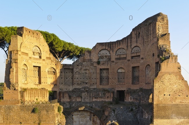 Stadium of the Domitian, Roman Forum, Rome, Italy, Southern Europe, Europe
