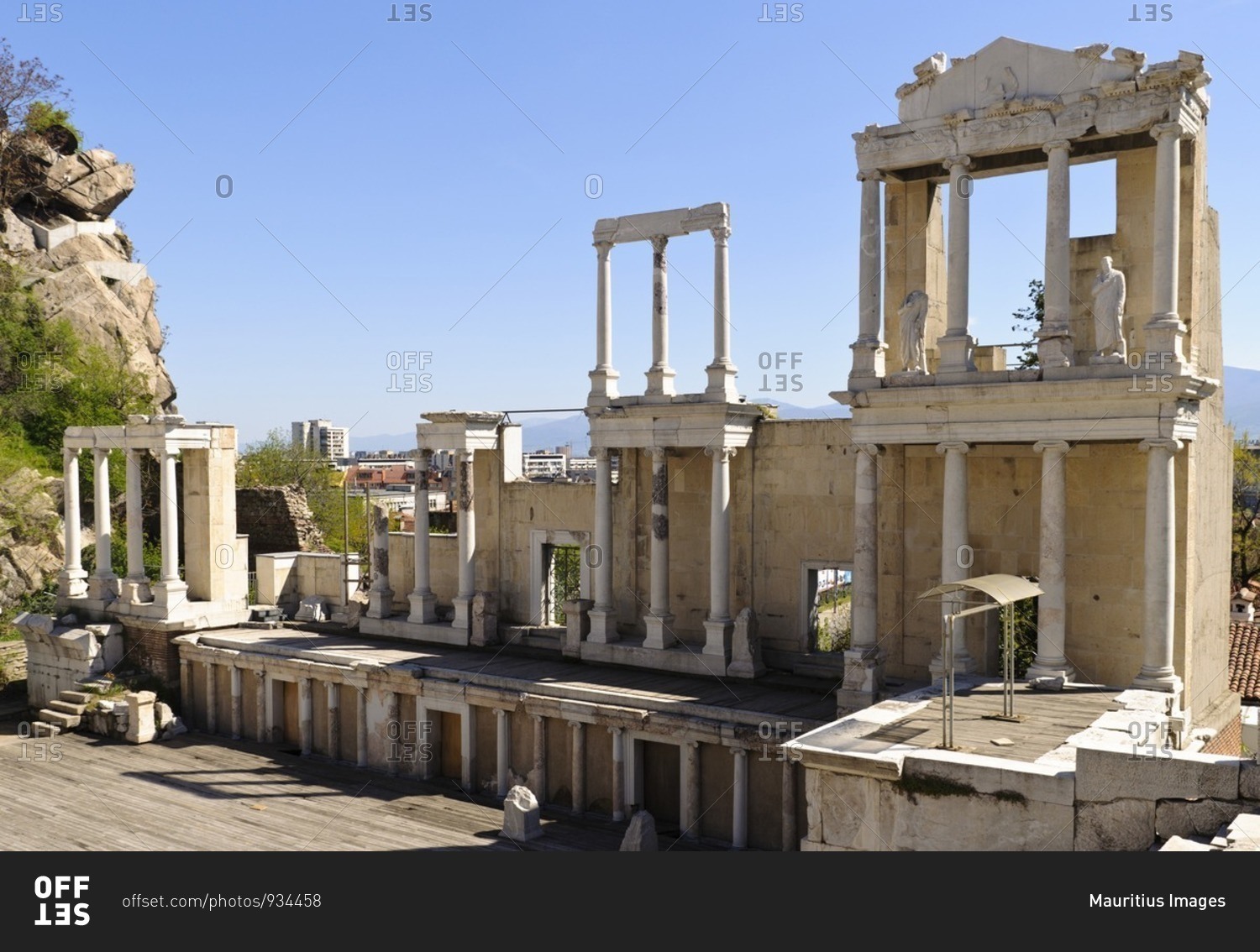 Roman amphitheater, Plovdiv, Bulgaria, Balkans, Southeast Europe