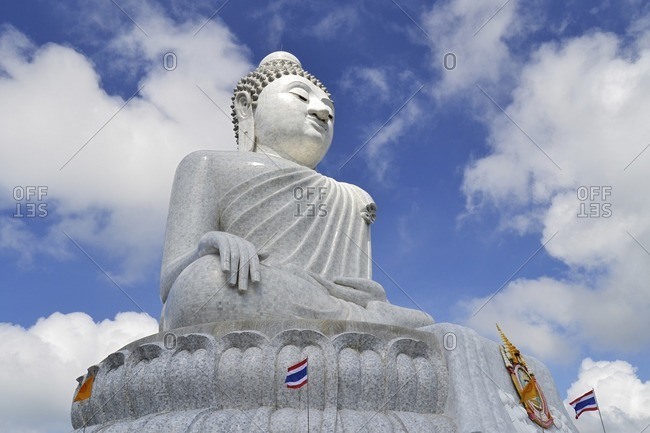 The Big Buddha, world's largest Buddha figure, Phuket Island, Southern Thailand, Southeast Asia