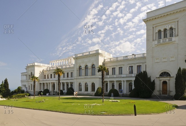 May 31, 2011: Livadia Palace, Yalta, Crimea, Ukraine, Eastern Europe