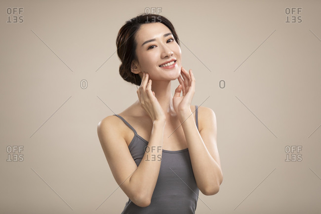 Facial on Chinese girl