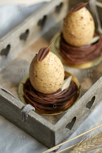 Easter Desserts Stock Photos Offset