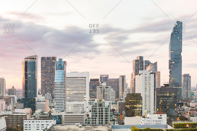Cityscape in daytime, Bangkok, Thailand